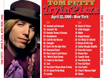 TomPettyIrvinPlazaCDBack